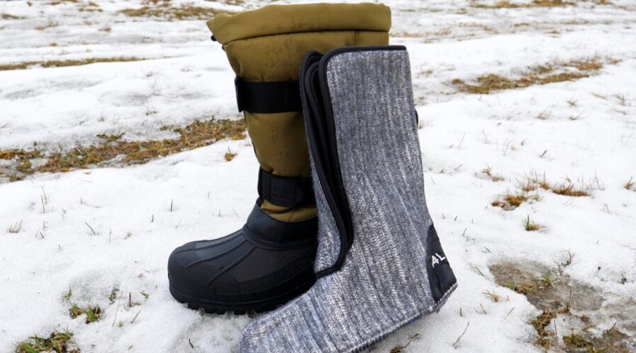Zimowe buty z wkładką