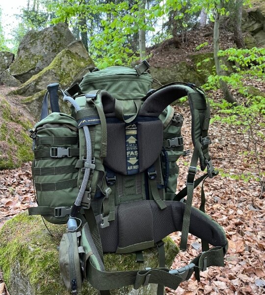 Plecak Wisport Crafter - dodatkowe kieszenie