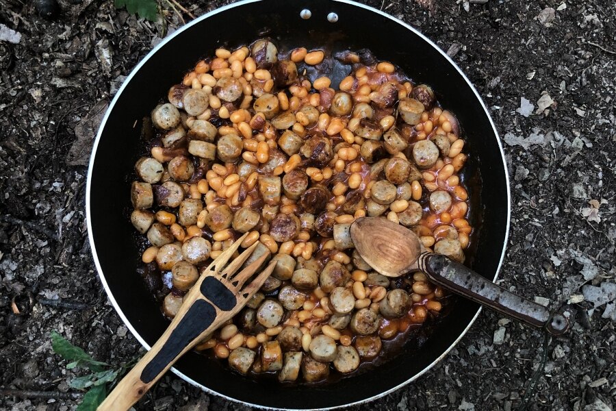 Gotowanie na świeżym powietrzu - gulasz