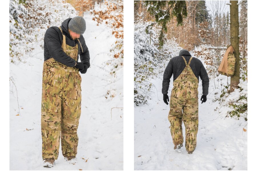 Spodnie Sleeka Reversible Salopettes Snugpak – Full Leg Zip. Źródło: L.G. (autor)