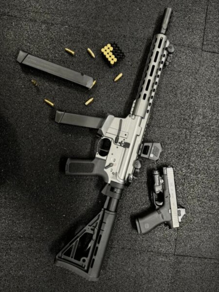 Karabinek PCC Schmeisser AR15-9 kaliber 9 mm Luger