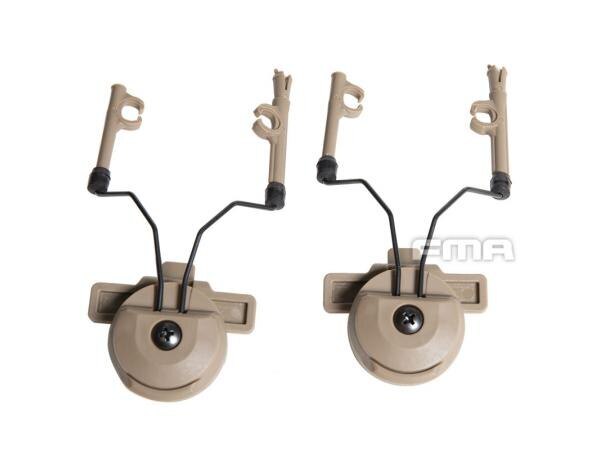 Adapter EX3.0 Rails na hełm do słuchawek FMA®