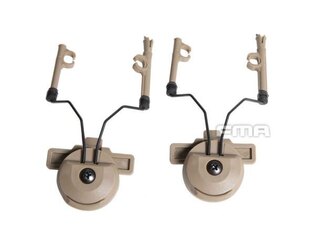Adapter EX3.0 Rails na hełm do słuchawek FMA®