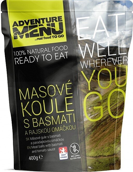 Adventure Menu® - Klopsiki z ryżem basmati i sosem pomidorowym