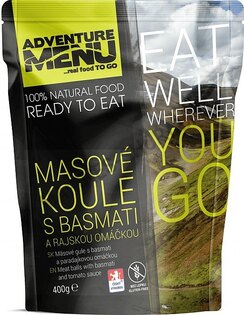 Adventure Menu® - Klopsiki z ryżem basmati i sosem pomidorowym