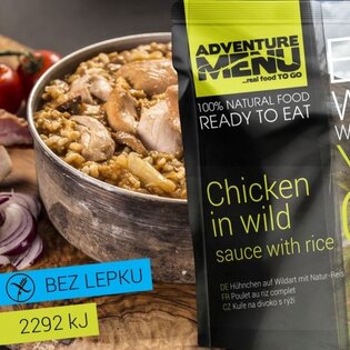 Adventure Menu® - Kurczak na dziko z ryżem 400 g