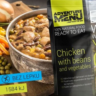 Adventure Menu® - Kurczak po ogrodniczemu z fasolą 400 g
