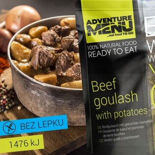Adventure Menu® - Wołowy gulasz z ziemniakami 400 g