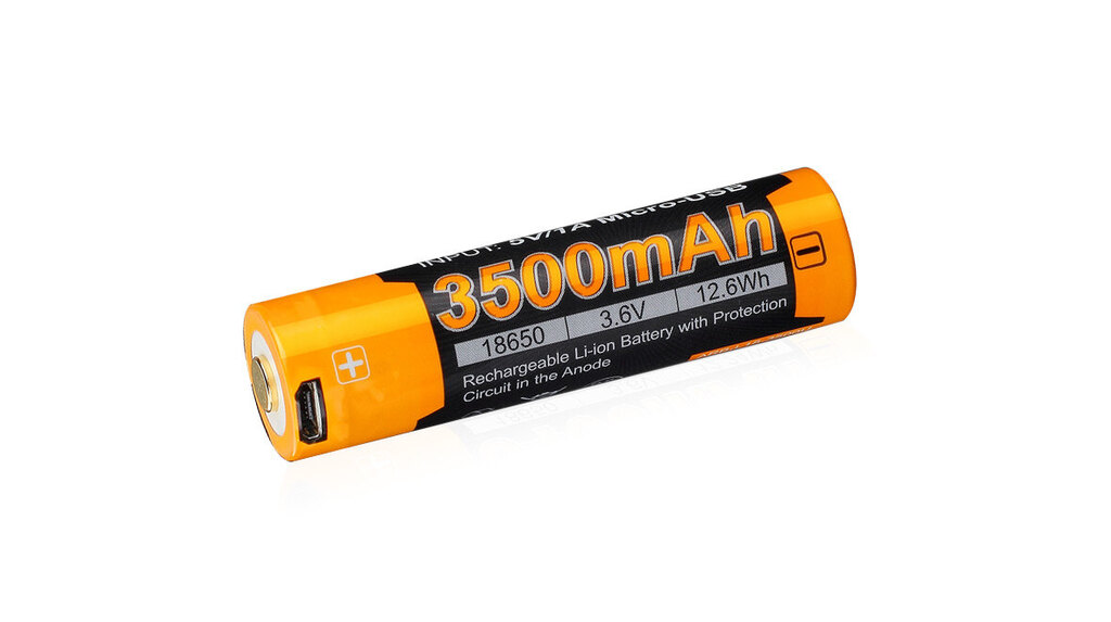 Akumulator USB 18650 (3500 mAh) Fenix®