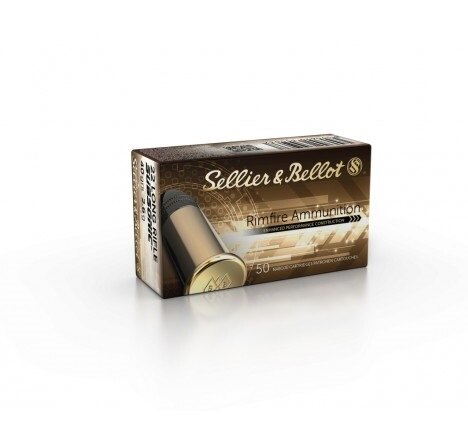 Amunicja bocznego zapłonu Subsonic Sellier & Bellot® / .22 LR / 2,6 g / 50 szt.