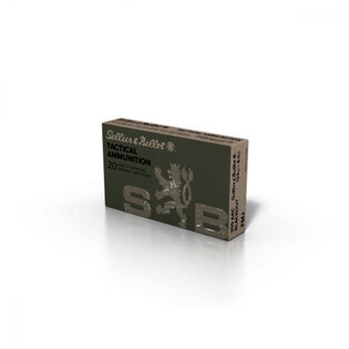 Amunicja FMJ Sellier & Bellot® / 300 AAC Blackout / 8 g - 124 grs / 20 szt