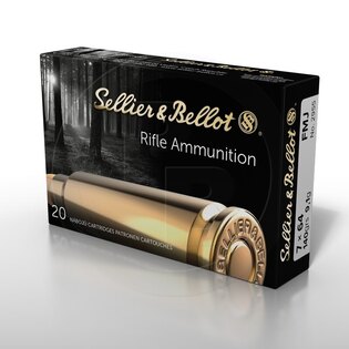 Amunicja FMJ Sellier & Bellot® / 7x64 / 9,1 g - 140 grs / 20 szt.