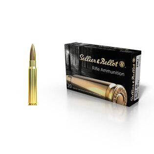 Amunicja JS FMJ Sellier & Bellot® / 8x57 / 12,7 g - 196 grs / 50 szt.