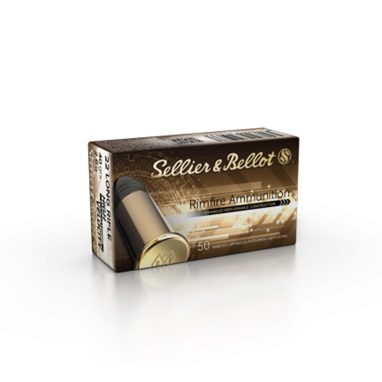 Amunicja małokalibrowa HV Sellier & Bellot® / .22 LR / 2,6 g / 50 szt.