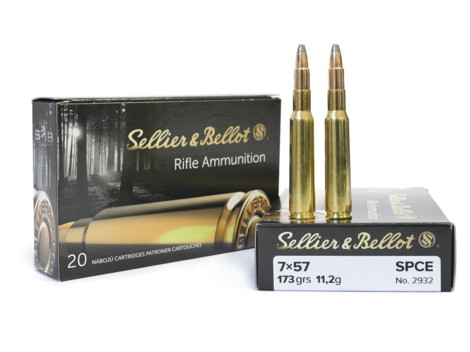 Amunicja SPCE Sellier & Bellot® / 7x57 / 11,2 g - 173 grs / 20 szt.