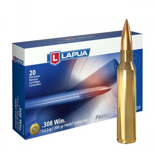Amunicja Subsonic FMJBT Lapua® / .308 Win. / 200 grs / 20 szt.