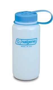Butelka polowa NALGENE® HDPE z szeroką szyjką 0,5 l - biała