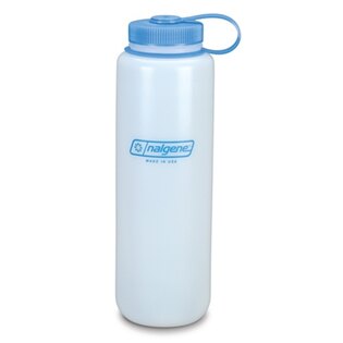 Butelka polowa NALGENE® HDPE z szerokim wlotem 1,5 l - biała