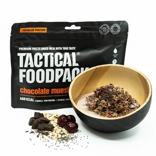 Dehydratowane jedzenie Czekoladowe musli z wiśniami Tactical Foodpack®