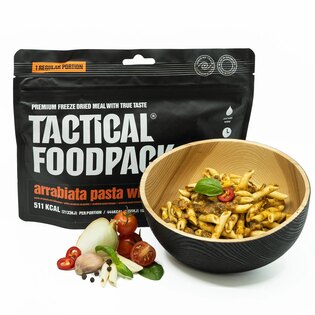 Dehydratowane jedzenie Makaron Arrabiata z kurczakiem Tactical Foodpack®