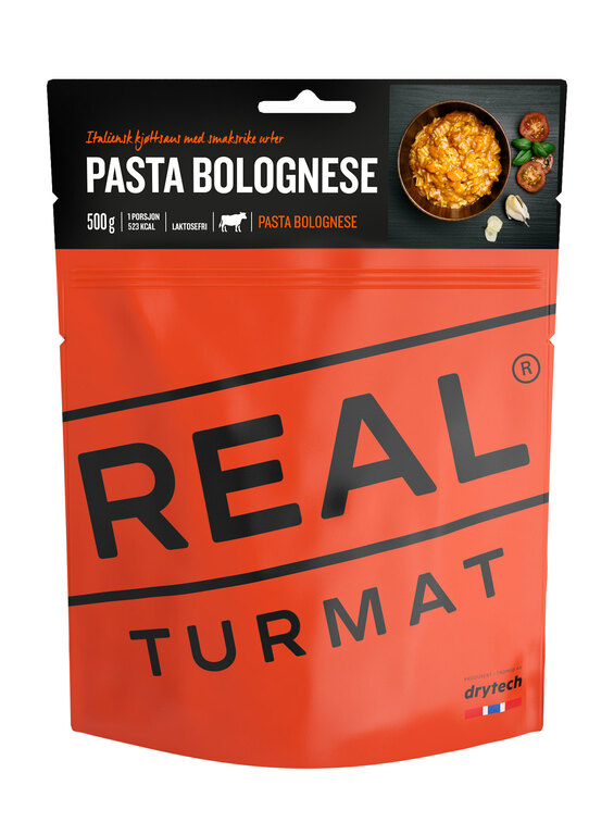 Dehydratowane jedzenie Makaron boloński Real Turmat®