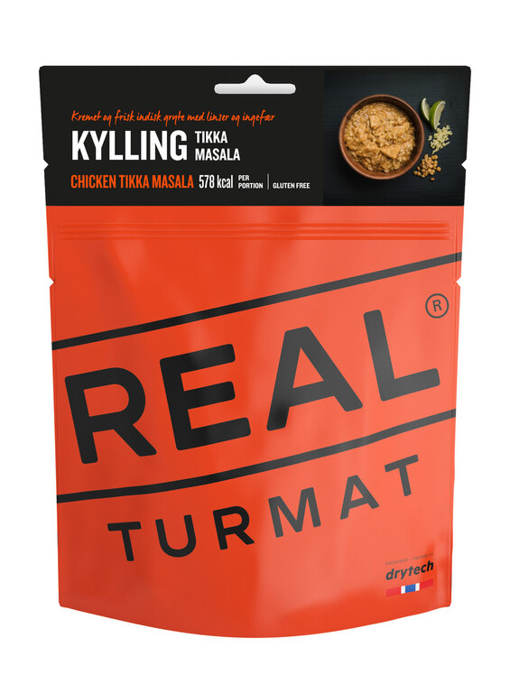 Dehydrowana żywność Kurczak Tikka Masala Real Turmat®