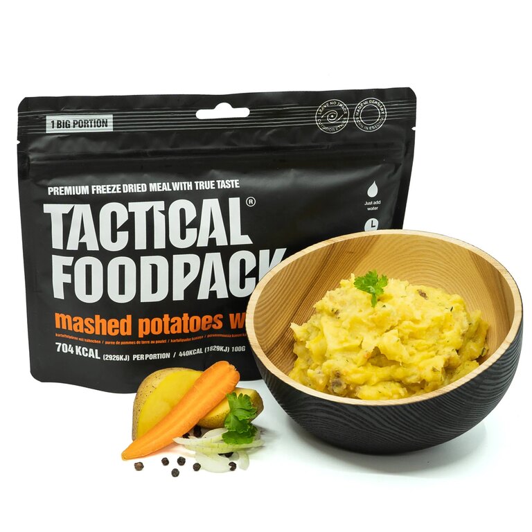 Dehydrowana żywność Puree ziemniaczane z kurczakiem Tactical Foodpack®