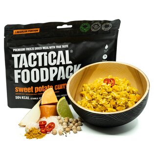 Dehydrowane jedzenie Batatowe curry Tactical Foodpack®