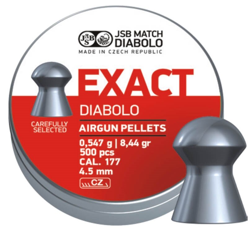 Diabolki Exact 4.53 mm JSB® / 500 szt.