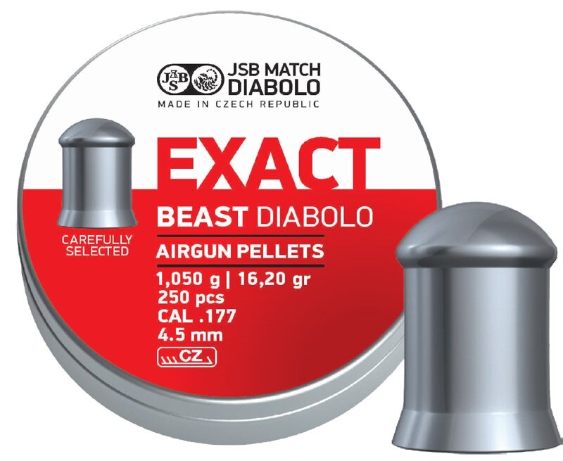 Diabolki Exact Beast 4.52 mm JSB® / 250 szt.