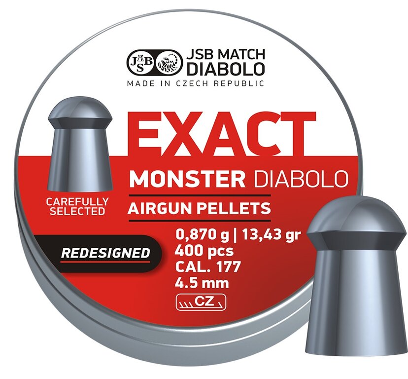 Diabolki Exact Monster Redesigned 4.52 mm JSB® / 400 szt.