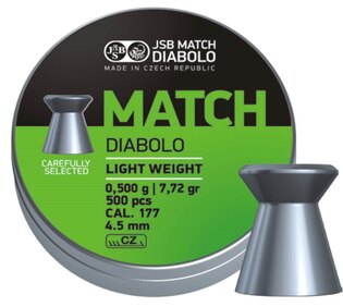 Diabolki Green Match Light Weight 4.51 mm JSB® / 500 szt.