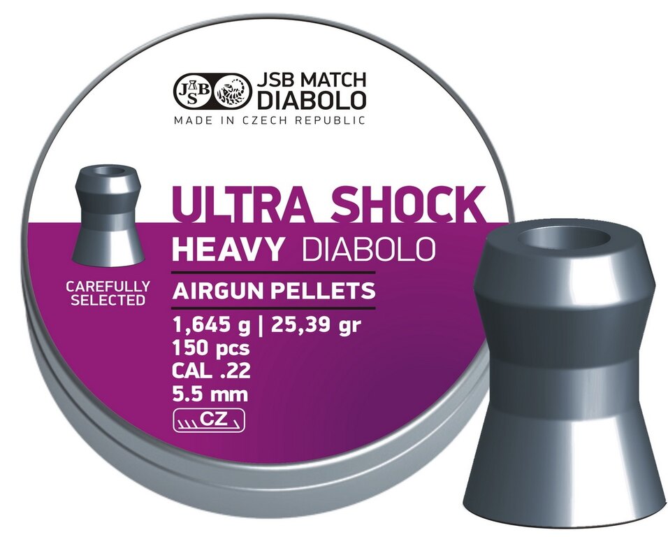 Diabolki Heavy Ultra Shock 5.5 mm JSB® / 150 szt.