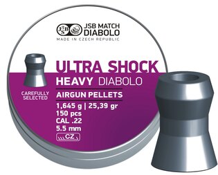 Diabolki Heavy Ultra Shock 5.5 mm JSB® / 150 szt.