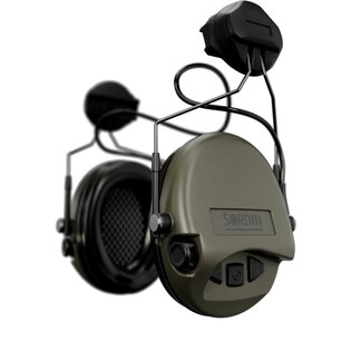 Elektroniczne ochronniki słuchu Supreme Mil-Spec AUX Sordin®, Kask ARC Rail