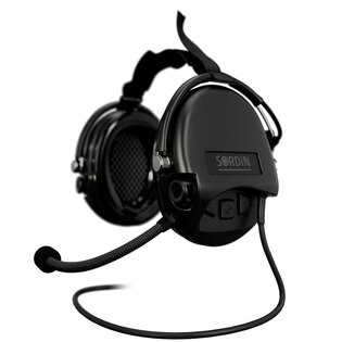 Elektroniczne ochronniki słuchu Supreme Mil-Spec CC Neckband Sordin®, z mikrofonem