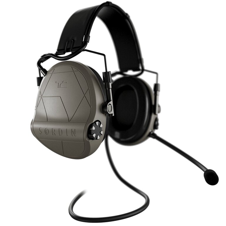 Elektroniczne słuchawki Supreme T2 CC Headband Leather Sordin®