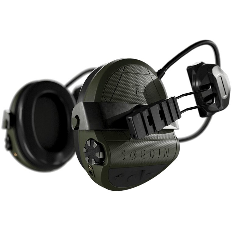 Elektroniczne słuchawki Supreme T2 Rear ARC Rails Sordin®