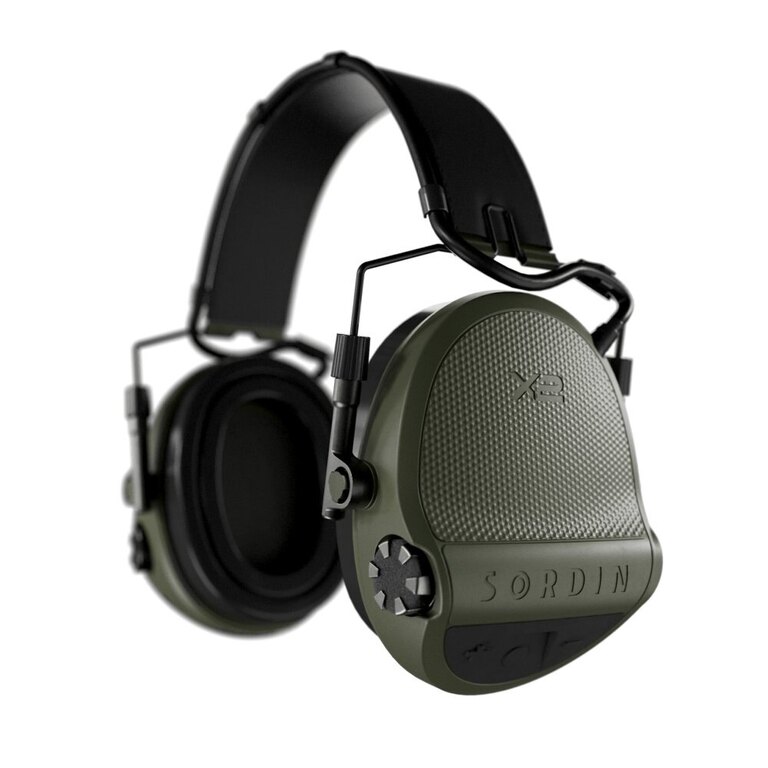 Elektroniczne słuchawki Supreme X2 Headband Sordin® / Pianka pamięciowa - nauszniki