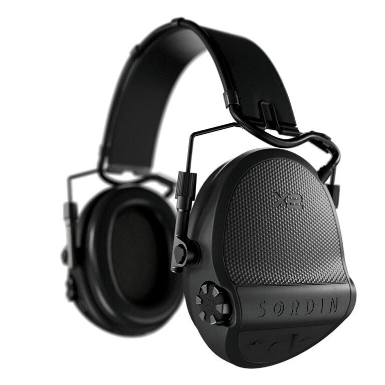 Elektroniczne słuchawki Supreme X2 Headband Sordin® / Żelowe nauszniki