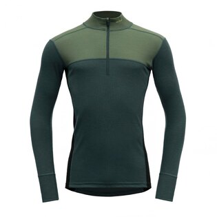 Funkcyjna koszulka z długim rękawem Lauparen Merino 190 Zip Neck Devold®