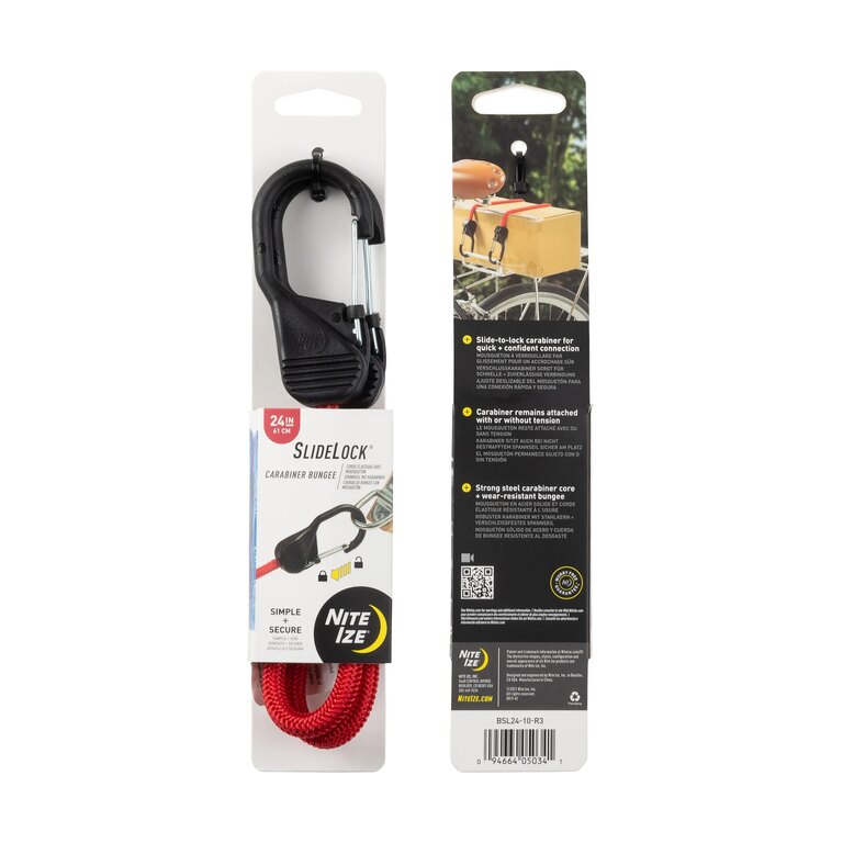 Gumicuk z zamkiem karabinka SlideLock Nite Ize®