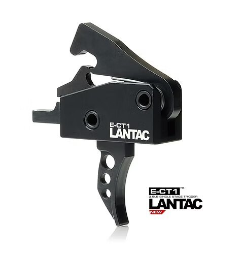Jednostopniowy spust E-CT1™ Flat Lantac®