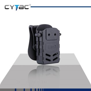 Kabura na magazynek Cytac® AR15, M4, M16 z klipsem na pasek - czarna