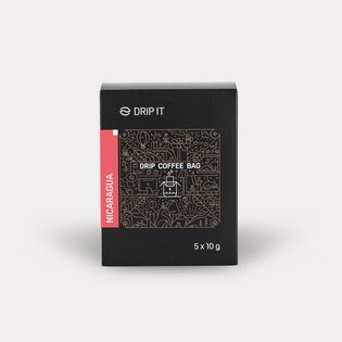 Kawa we filtrze Nicaragua Jinotega Drip it®, 5 szt.