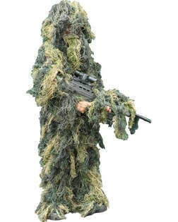 Kombat UK® Dětský Hejkal Ghillie Suit Woodland