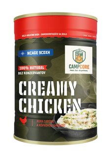 Konserwa Creamy Chicken CampCore® / samopodgrzewanie