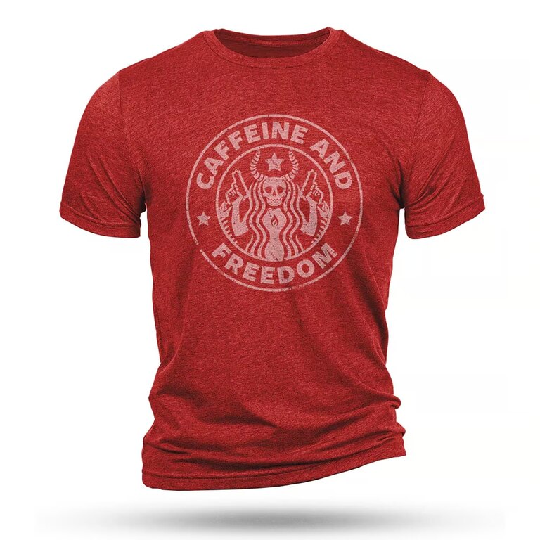 Koszulka Caffeine and Freedom Nine Line®