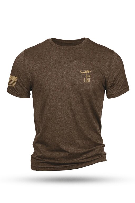 Koszulka Tan Dropline Logo Nine Line®