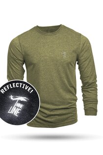 Koszulka z długim rękawem Reflective Dropline Logo Nine Line®